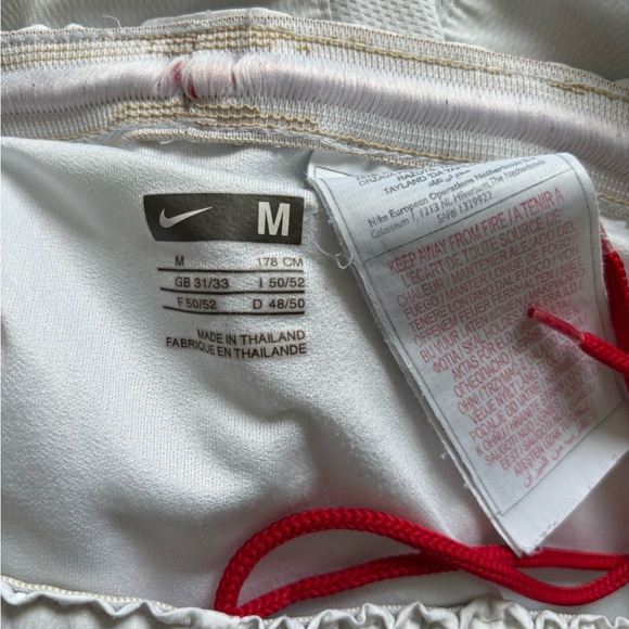 2006-2007 Vintage Arsenal FC Nike Jersey Shorts White Medium - Picture 13 of 13